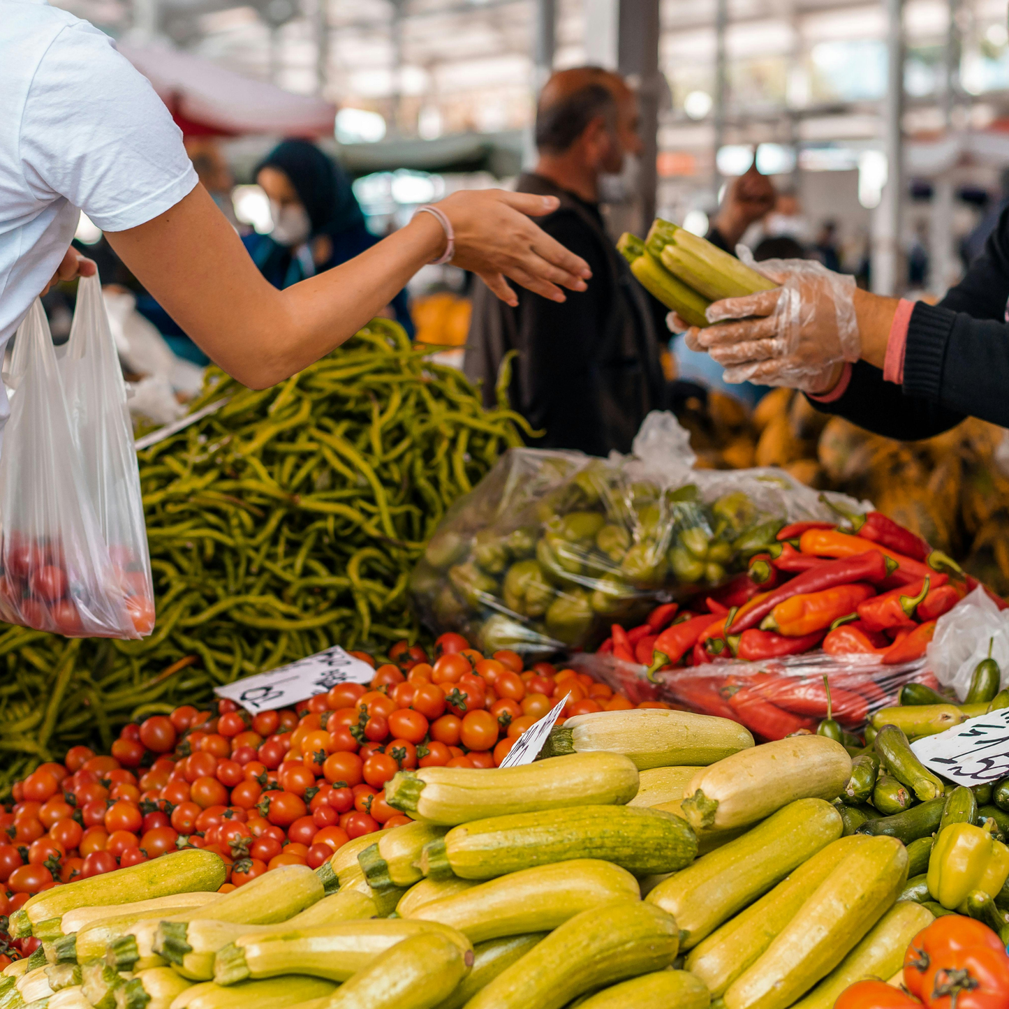 Local market and Greek traditional cooking class