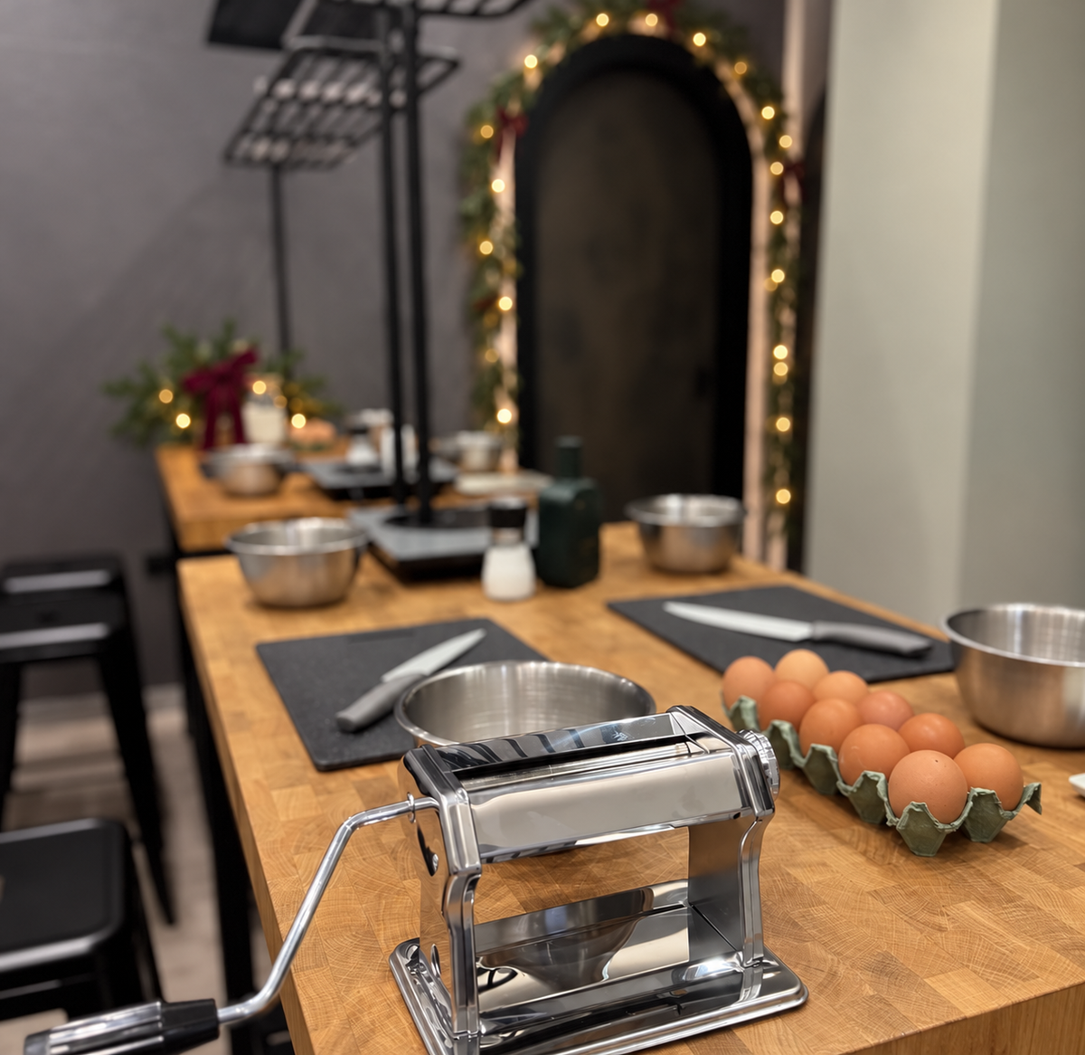 A little Pre-Christmas Pasta Workshop 🎄