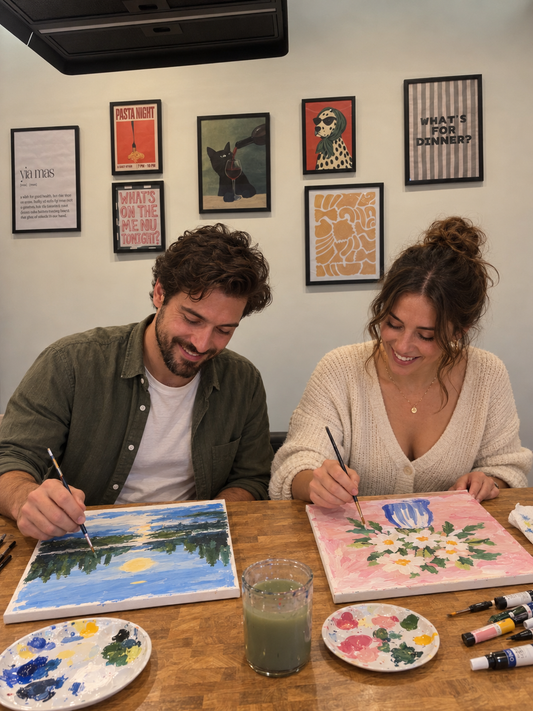 Paint & Swap with your man-international men's day👫🏽🖌️👬🏽